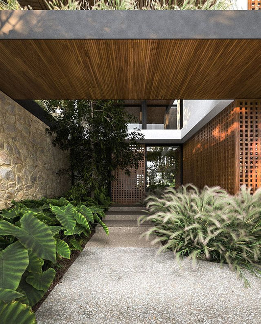 Texturas y materiales en el diseño de interiores de México